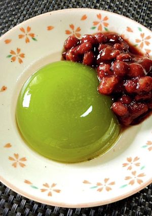 濃いグリーンティーの水信玄餅-レシピのメイン写真