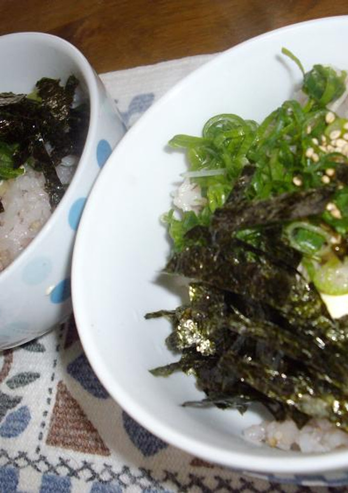 のせるだけ☆簡単なめ茸の混ぜ混ぜごはん♪-レシピのメイン写真