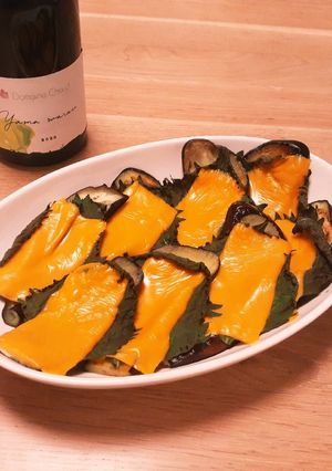 ワインに合う♪なすと大葉のチーズ焼き-レシピのメイン写真