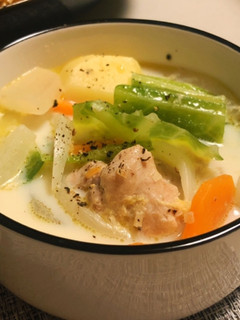 疲れた時に…豆乳生姜スープ-レシピのメイン写真