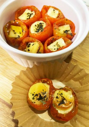 夏のお弁当に焼きプチトマト-レシピのメイン写真