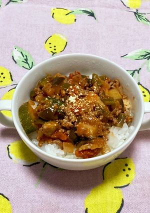 離乳食取り分け☆夏野菜キーマカレー-レシピのメイン写真