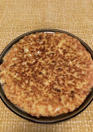 納豆でお好み焼き風-レシピのメイン写真