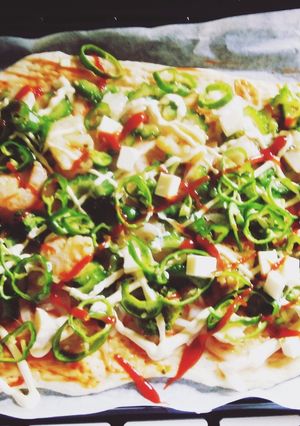 野菜ピザ-レシピのメイン写真