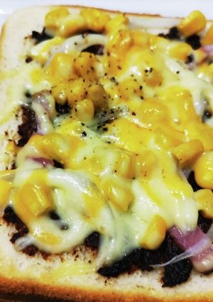 みそチーズコーントースト-レシピのメイン写真