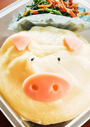 肉まんをかわいく、、、-レシピのメイン写真