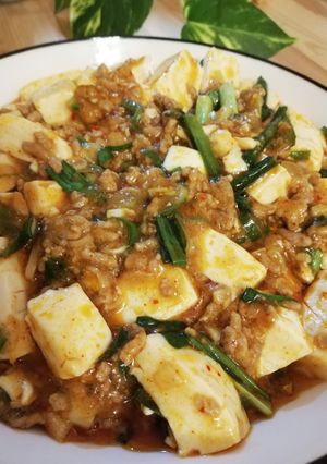 我が家の麻婆豆腐(ニラ入り)-レシピのメイン写真