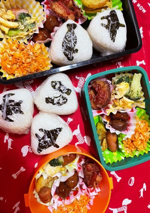 夏休みのお弁当覚え書きなので大まかです。-レシピのメイン写真