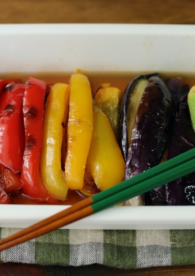 基本の夏野菜の焼き浸し-レシピのメイン写真