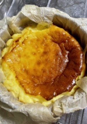 バスクチーズケーキ-レシピのメイン写真