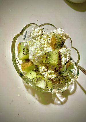 キウイのカッテージチーズ和え-レシピのメイン写真
