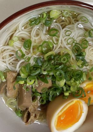 野菜たっぷりラーメン風そうめん-レシピのメイン写真