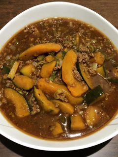 かぼちゃ消費に【麻婆南瓜】-レシピのメイン写真