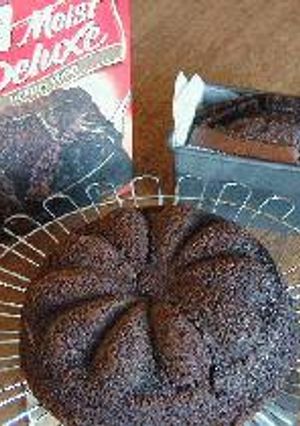 mamakissの作ってみました　Duncan HinesのMoist Deluxe [DEVIL'S　FOOD]-レシピのメイン写真