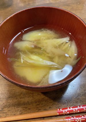 何故か食べたくなる、みょうがの味噌汁-レシピのメイン写真