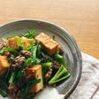 *厚揚げとひき肉の焼肉味噌タレ炒め*