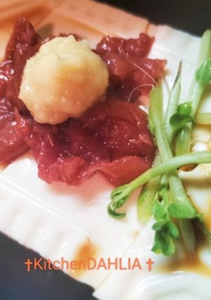【梅と生姜🫚】鋭角冷奴でデトックス🌿酸意と覚醒！-レシピのメイン写真