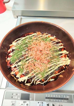 小麦粉不使用！ダイエットお好み焼き-レシピのメイン写真