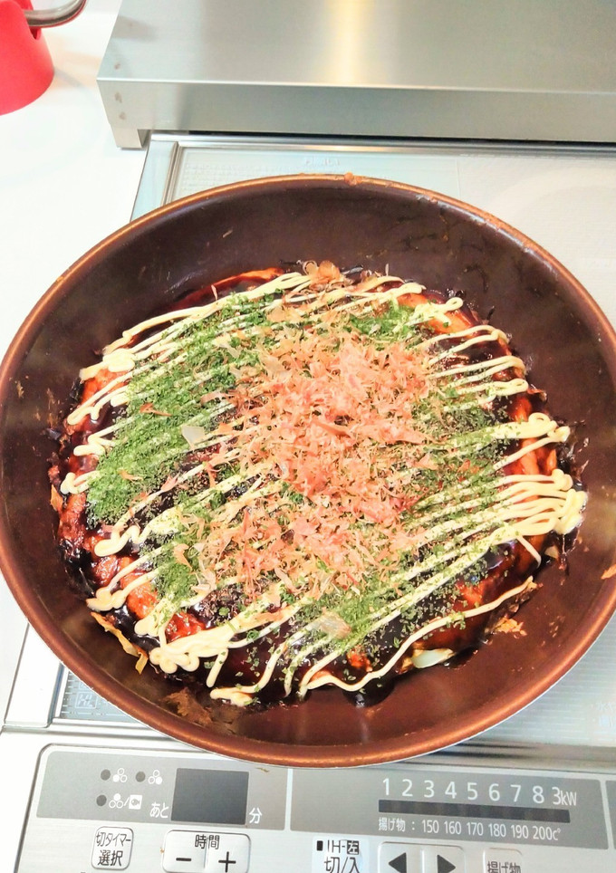 小麦粉不使用！ダイエットお好み焼き-レシピのメイン写真