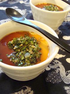 中華風茶碗蒸し ~ねぎソースがけ-レシピのメイン写真