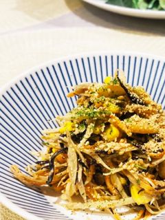 ごぼうのひじきのナッツサラダ-レシピのメイン写真