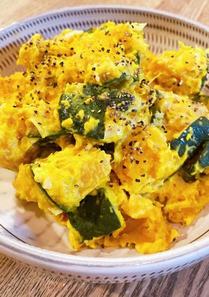 かぼちゃのクリチサラダ☆-レシピのメイン写真