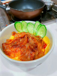 我が家の丼 びっくり生姜焼き丼-レシピのメイン写真