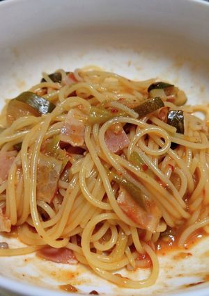 夏野菜のパスタ-レシピのメイン写真
