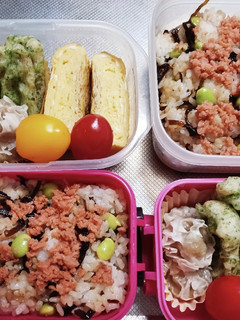 旦那、娘弁当(8/17)-レシピのメイン写真