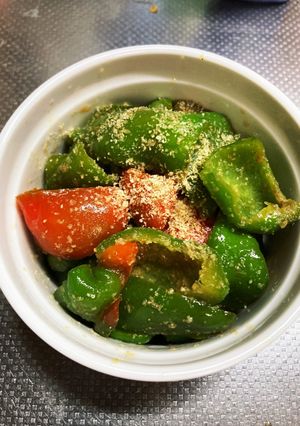 ピーマンの胡麻和え-レシピのメイン写真