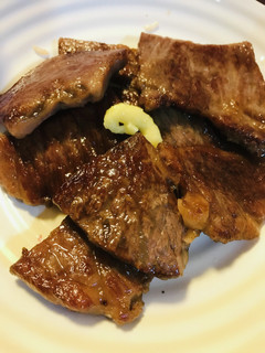 フライパン焼き肉●牛バラ肉の塩焼き-レシピのメイン写真