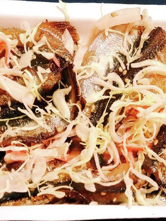 豆アジみりん干しカットキャベツ&カニかま-レシピのメイン写真