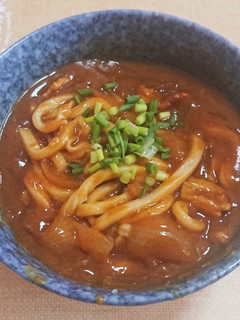 簡単!茅乃舎だしでカレーうどん-レシピのメイン写真