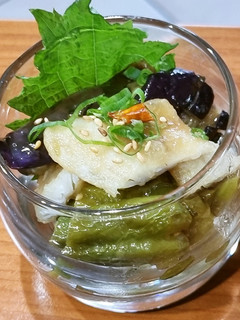 ペッシュの南蛮漬け-夏野菜の3種-レシピのメイン写真