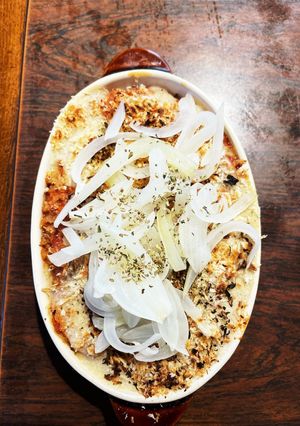 簡単冷や飯ホワイトドミグラ風焼きドリア-レシピのメイン写真