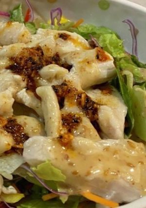 ぷるぷる鶏胸肉のよだれ鶏風サラダ-レシピのメイン写真