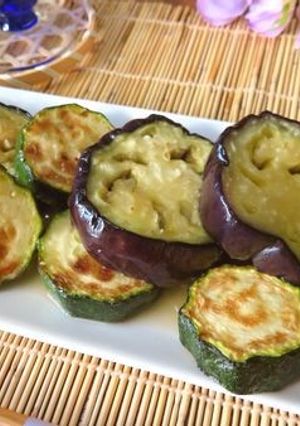 わさびだしで♪なすとズッキーニの焼き浸し-レシピのメイン写真