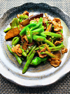 夏野菜たっぷり 豆辣醤炒め-レシピのメイン写真