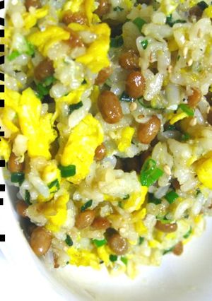安い♪美味い♪簡単♪納豆チャーハン-レシピのメイン写真