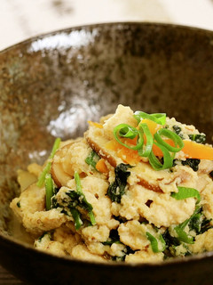 栄養満点!粉豆腐の炒り煮【食遺産】-レシピのメイン写真