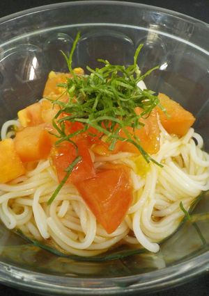 トマトそうめん-レシピのメイン写真