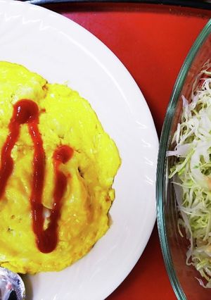 オムライス(しっとりパラリご飯の)-レシピのメイン写真