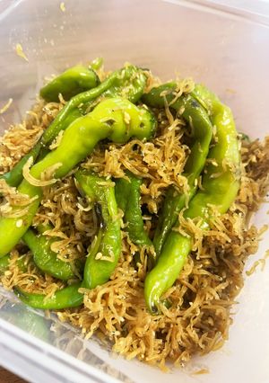 簡単!!ししとうとじゃこの炒め煮!-レシピのメイン写真