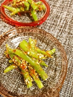 インゲン胡麻味噌和え-レシピのメイン写真