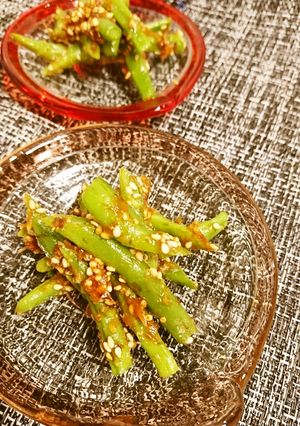 インゲン胡麻味噌和え-レシピのメイン写真