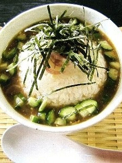 たっぷりきのこの冷やし雑炊-レシピのメイン写真