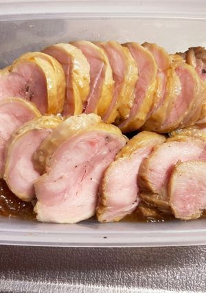 鶏チャーシュー　低温調理　炊飯器　簡単-レシピのメイン写真