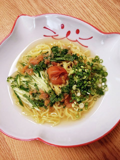 冷やし梅しそラーメン-レシピのメイン写真