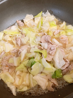 豚肉とキャベツの白だし煮 ダイエット-レシピのメイン写真