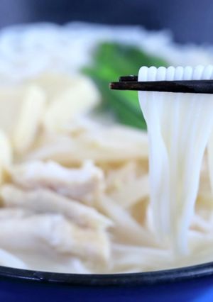 米線~濃厚あっさり鶏だしライスヌードル~-レシピのメイン写真
